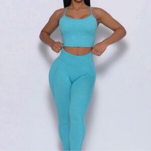 Bombshell Sportswear Turquoise Leggings
